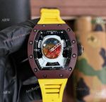Swiss Copy Richard Mille RM 52-05 Pharrell Williams Brown Case watches